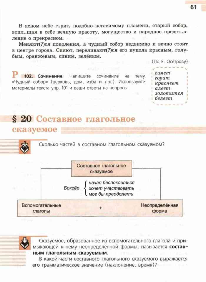 Учебник Русский язык 8 класс Тростенцова Ладыженская читать онлайн